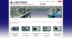 Desktop Screenshot of abletron.com